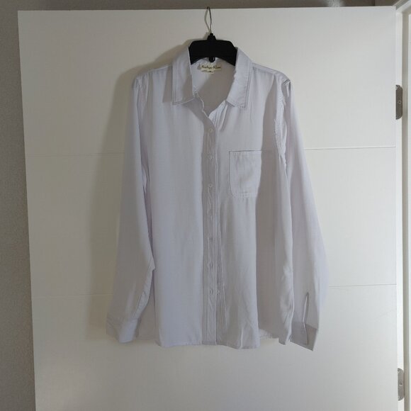 Indigo Rose Women's Shirt Size: M, Color: White - Picture 7 of 16